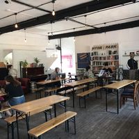 Interior  at Hyde Park Book Club in Leeds