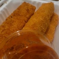 THE BEST MOZZ STICKS I'VE EVER HAD at The Butcher's Son in Berkeley