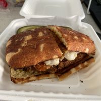 Vegan chicken parm  at The Butcher's Son in Berkeley