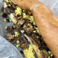 Steak 'n' egg hoagie at The Butcher's Son in Berkeley