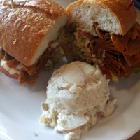 sriracha pepper steak at The Butcher's Son in Berkeley