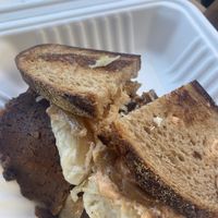 Smoked Pastrami Reuben  at The Butcher's Son in Berkeley