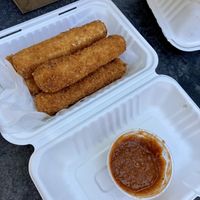 Giant Mozzarella Sticks 🤤   at The Butcher's Son in Berkeley