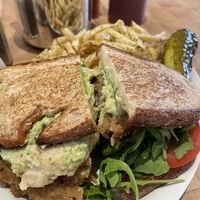 Hot chicken pesto  at The Butcher's Son in Berkeley