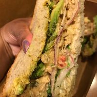 Tempeh Tuna Salad Sandwich  at The Butcher's Son in Berkeley