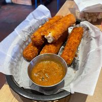 Vegan Mozz Cheese Sticks at The Butcher's Son in Berkeley