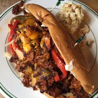 Steak and cheese w/ jackfruit sub and add jalepeño at The Butcher's Son in Berkeley