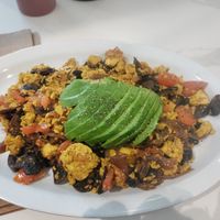 90s vegan scramble at The Butcher's Son in Berkeley