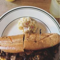 Steak & Cheese sandwich at The Butcher's Son in Berkeley