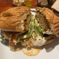 💞 So Satisfying and Yummy rhe Vegan Bacon is Good - Sauces were delicious!!! Recommend not ordering sides as it’s a great serving!   at The Butcher's Son in Berkeley