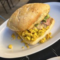 Breakfast sando  at The Butcher's Son in Berkeley