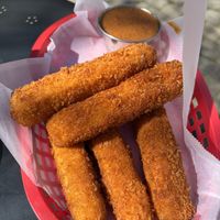 Mozzarella sticks 👌   at The Butcher's Son in Berkeley