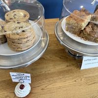 Cookie and coffee cake  at The Butcher's Son in Berkeley