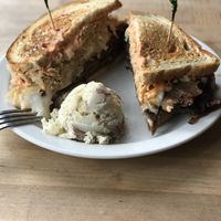 rueben i think. i took this pic in 2017  at The Butcher's Son in Berkeley