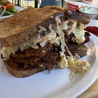 Pastrami Reuben. Was a beast of a sandwich. Soo good.  at The Butcher's Son in Berkeley