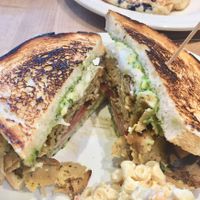 Lemon pesto Chicken at The Butcher's Son in Berkeley