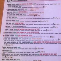 March 2019 menu at The Butcher's Son in Berkeley