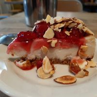 Cherry Cheesecake at The Butcher's Son in Berkeley