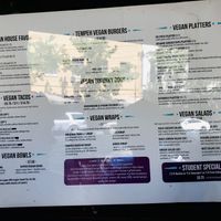 Menu at OM Foods in Chico