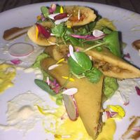 vegan tamale at Plant Food and Wine in Miami