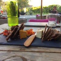 cheese platter at Plant Food and Wine in Miami