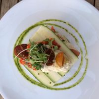 lasagna at Plant Food and Wine in Miami