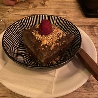 Banana cake at Tata Restaurant in Vienna