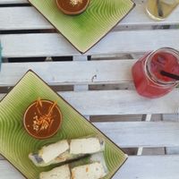 vegan summer rolls  at Tata Restaurant in Vienna