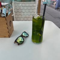 Limette Grüner Eistee  at Tata Restaurant in Vienna