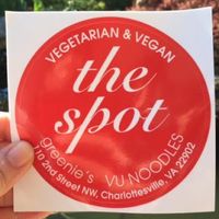 Come and get a free sticker for your car! at Vu Noodles in Charlottesville