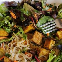 Lemon grass noodles at Vu Noodles in Charlottesville