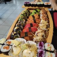 Barca sushi completamente vegana per 2  at Asia Fusion Sushi in Paderno Dugnano
