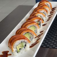Zalmon roll  at Asia Fusion Sushi in Paderno Dugnano
