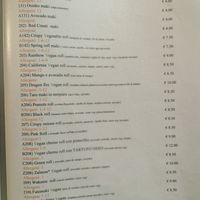 Menu5 at Asia Fusion Sushi in Paderno Dugnano