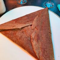 Galette vegan (ratatouille + steak vegan) at Cosy Lunch in Rouen