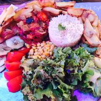 L'assiette vegan at Cosy Lunch in Rouen