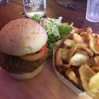 Vegan burger  at Cosy Lunch in Rouen