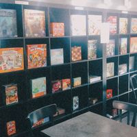 Upstairs board games section!  at Cosy Lunch in Rouen