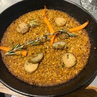 paella parellada at Teresa Carles in Lleida