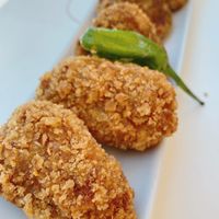 Croquetas variadas   at Teresa Carles in Lleida