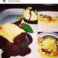 Dinner and Dessert vegan in Barcelona at Teresa Carles in Lleida