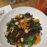 Lentil salad at Teresa Carles in Lleida