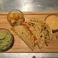 Tacos de jackfruit at Teresa Carles in Lleida