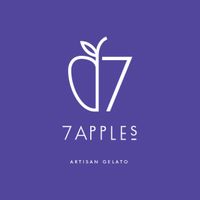Logo at 7Apples Gelato in St Kilda
