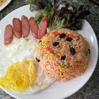 fried rice  at J Class Vegetarian Restaurant in Nakhon Pathom