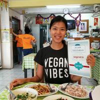 Lunch  at J Class Vegetarian Restaurant in Nakhon Pathom