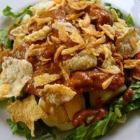 gado gado Indonesian food at One Yoga Cafe in Koh Phangan