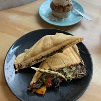 Roasted Vegetable Panini  at Toast Cafe and Sandwich Bar in Adelaide