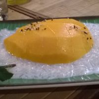 Mango dessert at Chiang Rai Mai in Paris