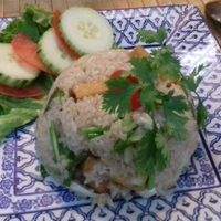 Khao Phat Tofu (Riz sauté au tofu), 12.80€, EXCELLENT ! I recommend it ! at Chiang Rai Mai in Paris